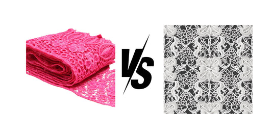 What is the Difference Between Embroidered Lace and Guipure Lace?
