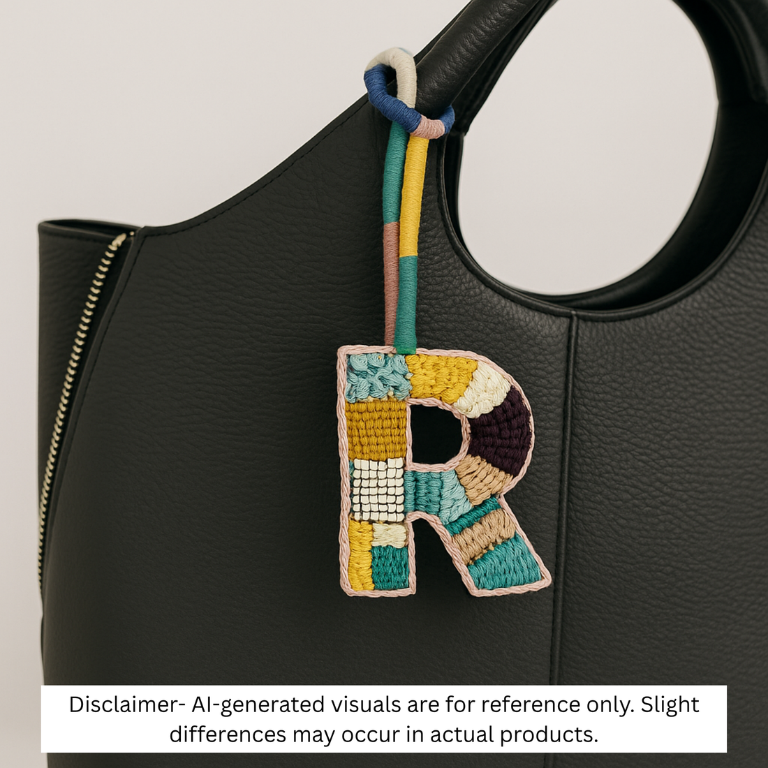 BohoBeadworks Alphabet 'R' Bag Charm