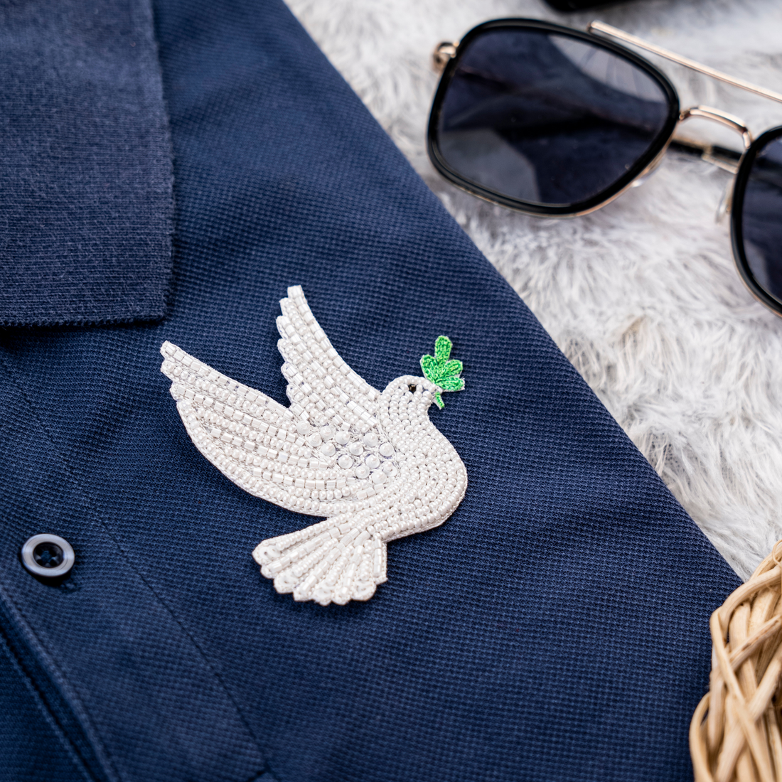 Dove Delight Handmade Patch