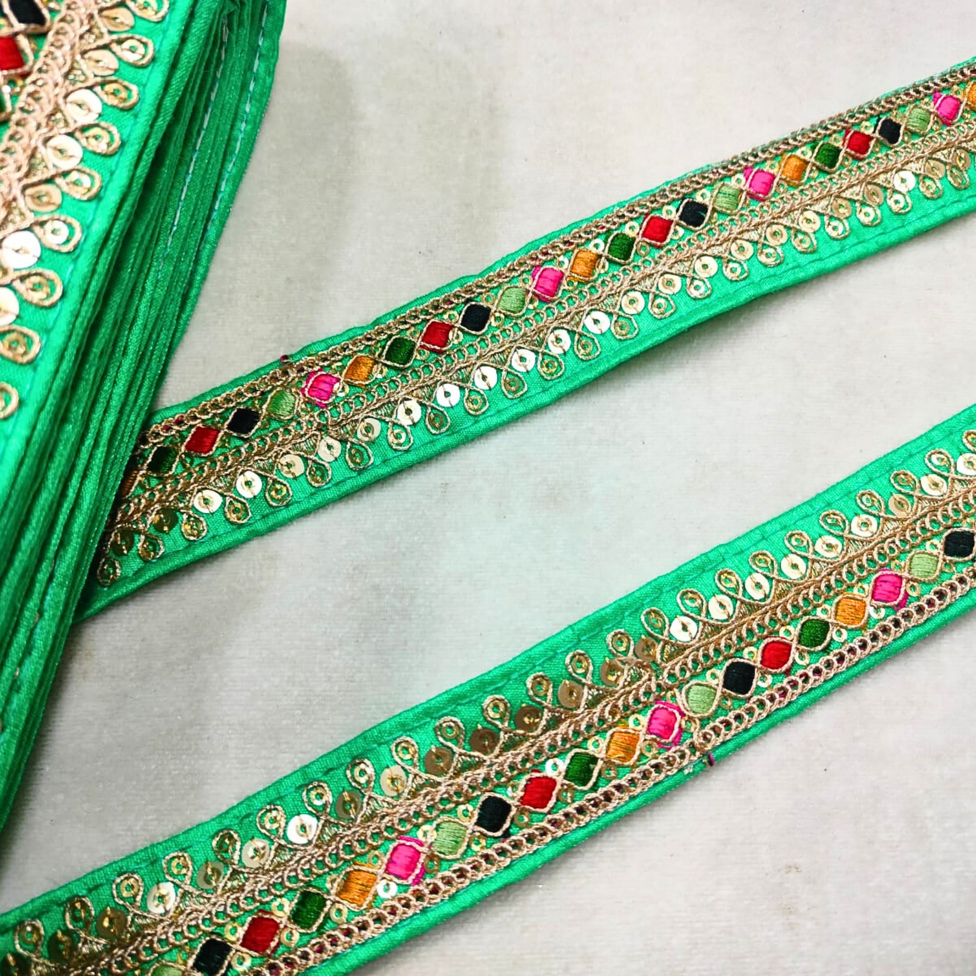 Multicolor Zari Trim