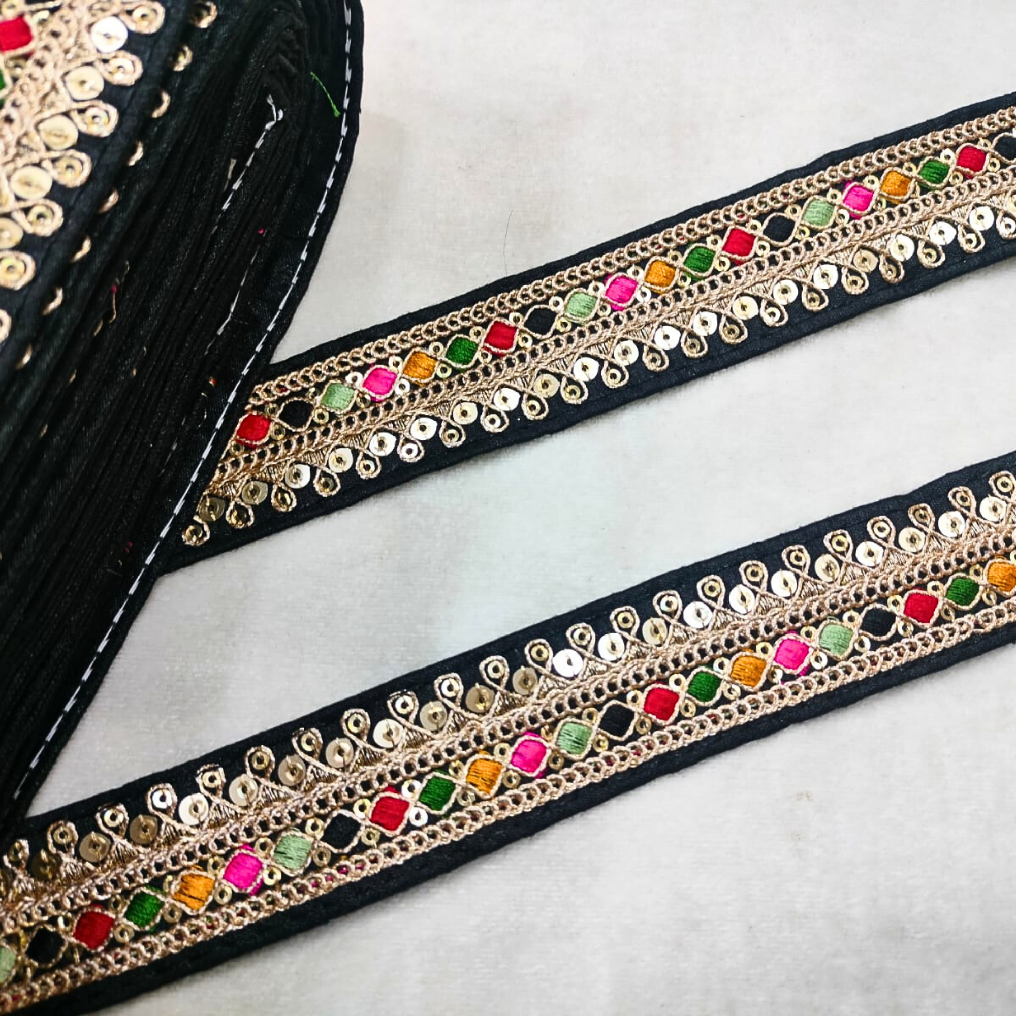 Multicolor Zari Trim