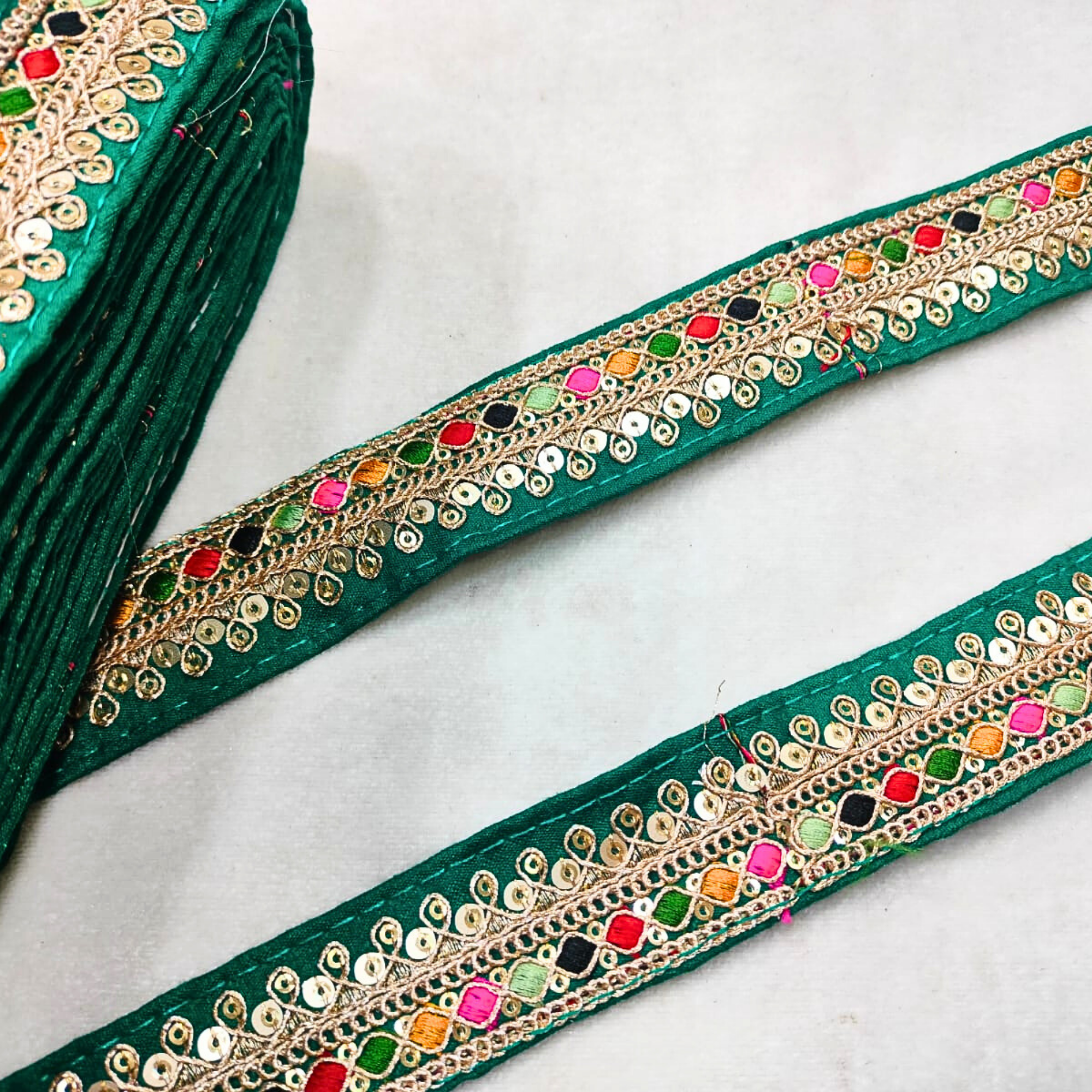 Multicolor Zari Trim