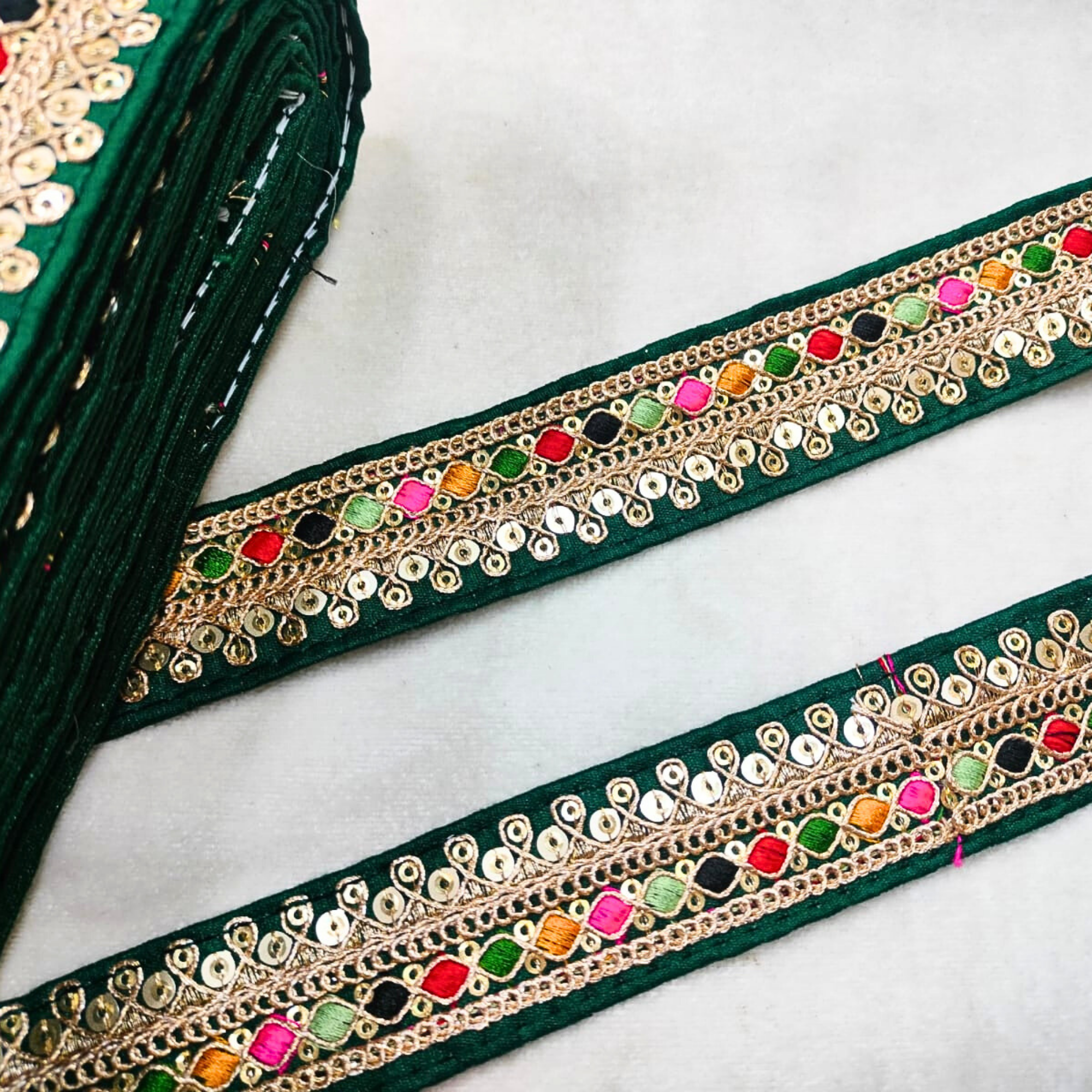 Multicolor Zari Trim