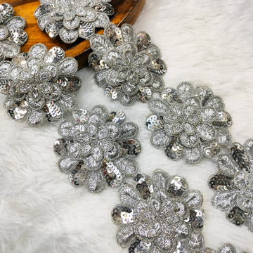 Floral Zari Fancy Lace