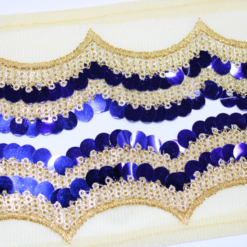 Sequin Coin-Shaped Trim