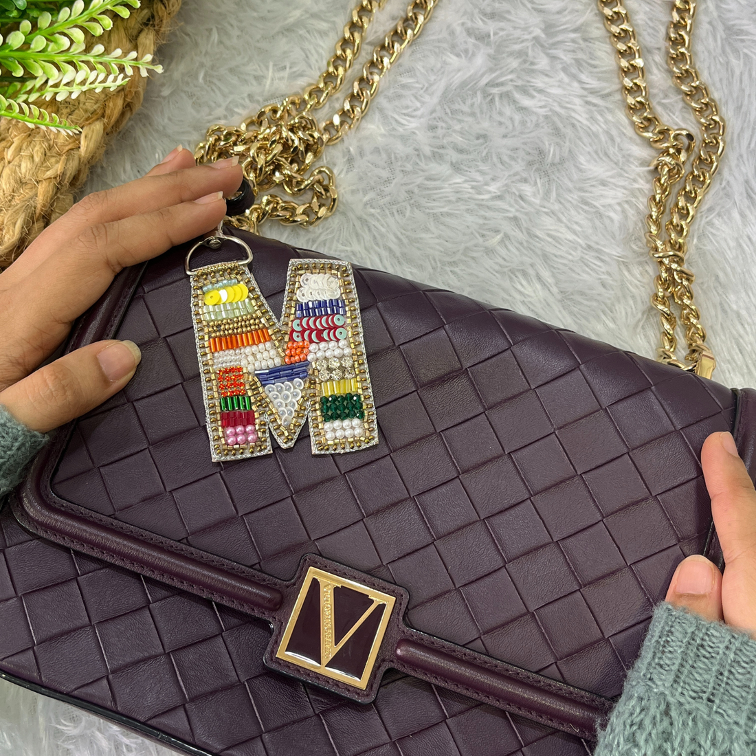 Color Crush Bag Charm 'M' Bag Charm
