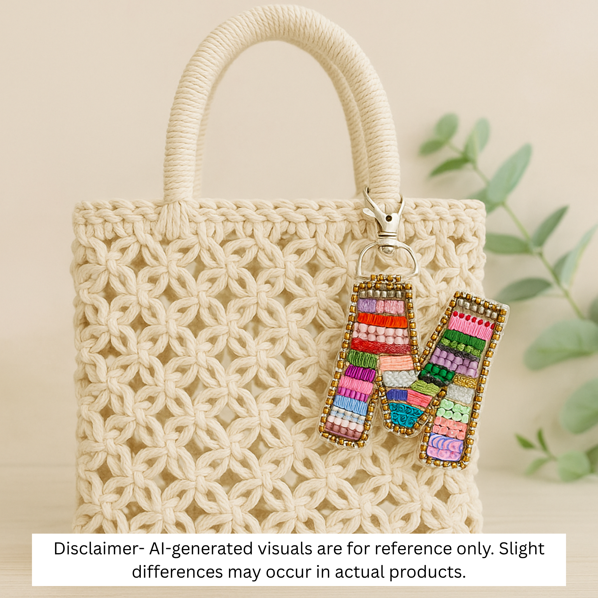 Color Crush Bag Charm 'M' Bag Charm