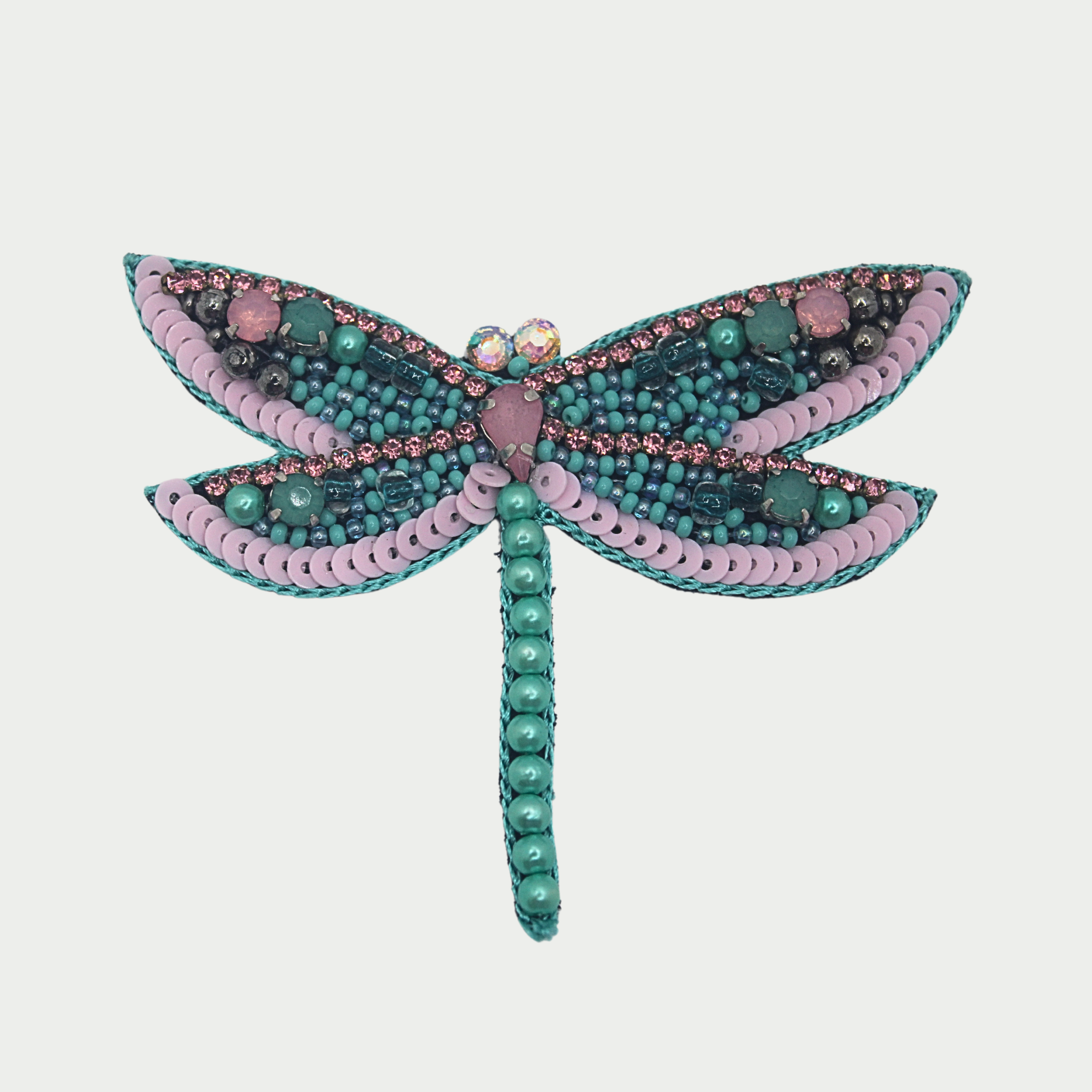 Winged Whimsy Dragonfly Handmade Patch