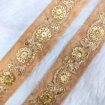 Fancy Sequin Work Trim