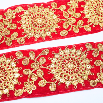 Velvet Embellished Trim