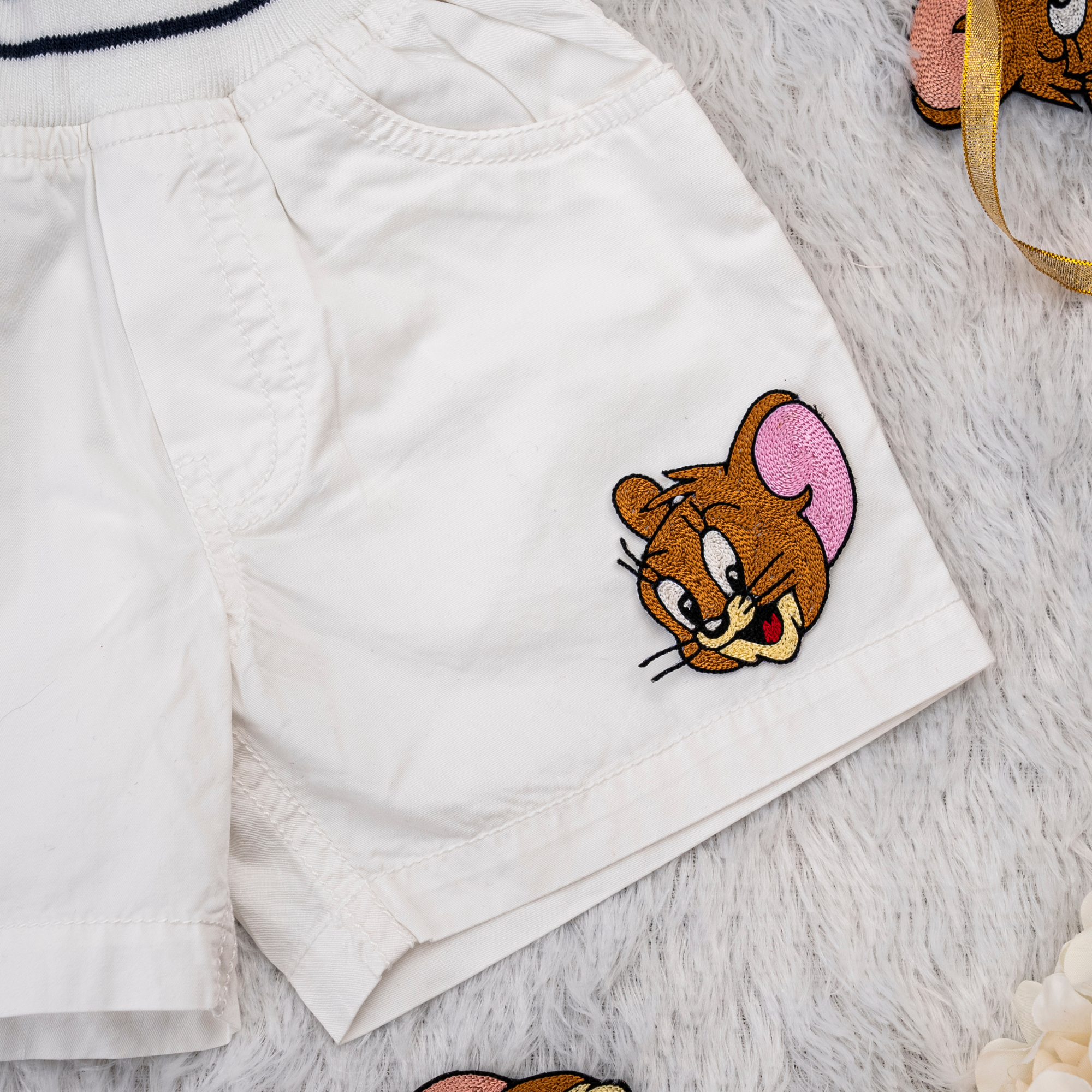 Playful Jerry Handmade Patch