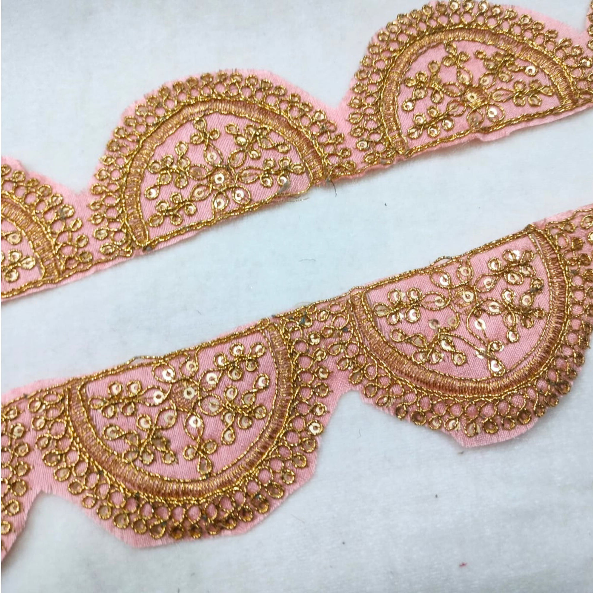 Fancy Sequin Work Trim