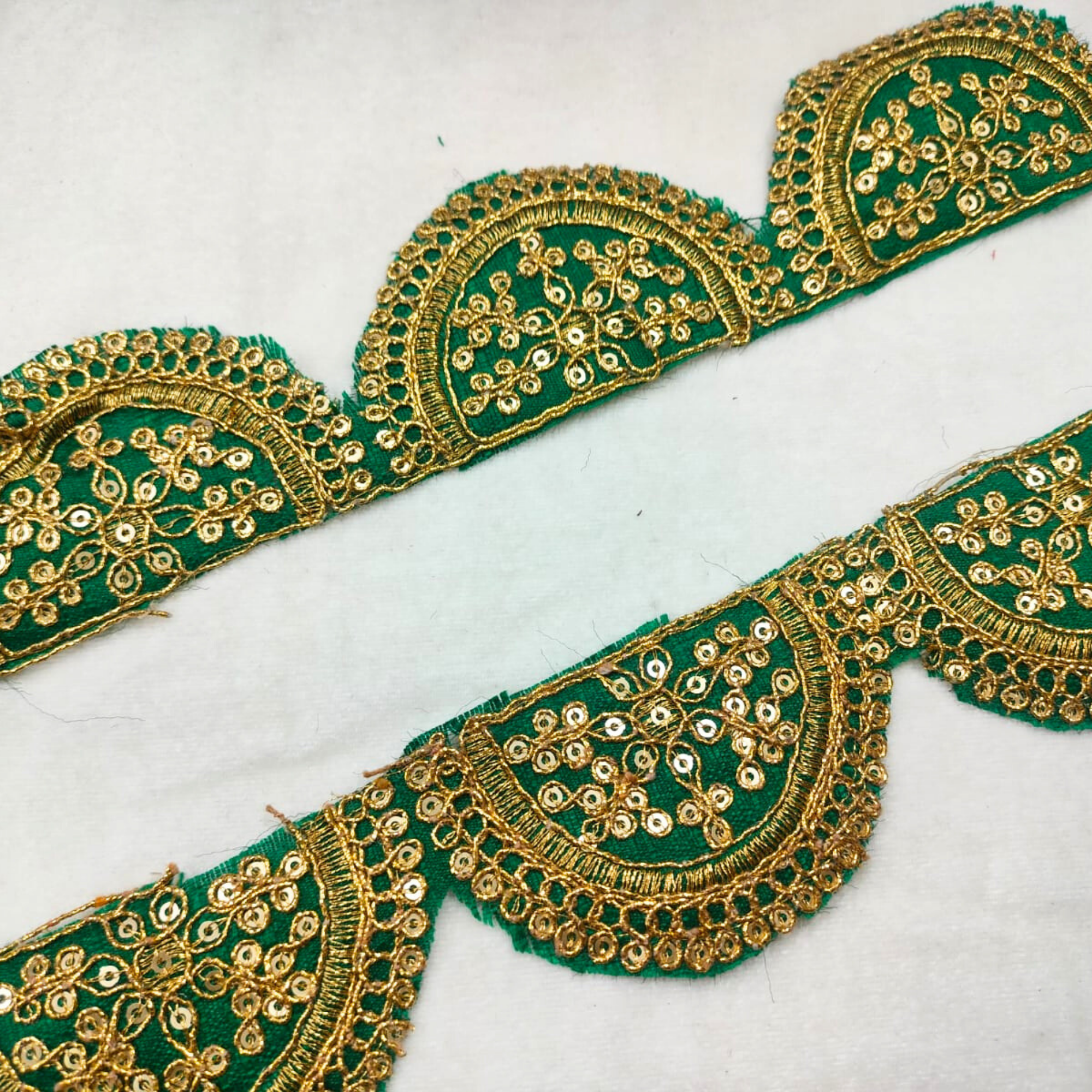 Fancy Sequin Work Trim