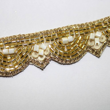 Handcrafted Cutdana Embellished Trim