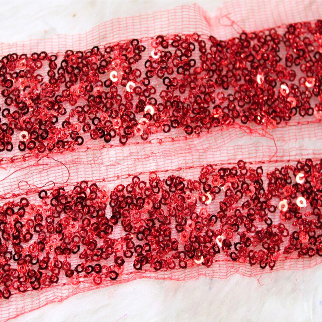 Glittering Sequin Trim for Stylish Embellishments