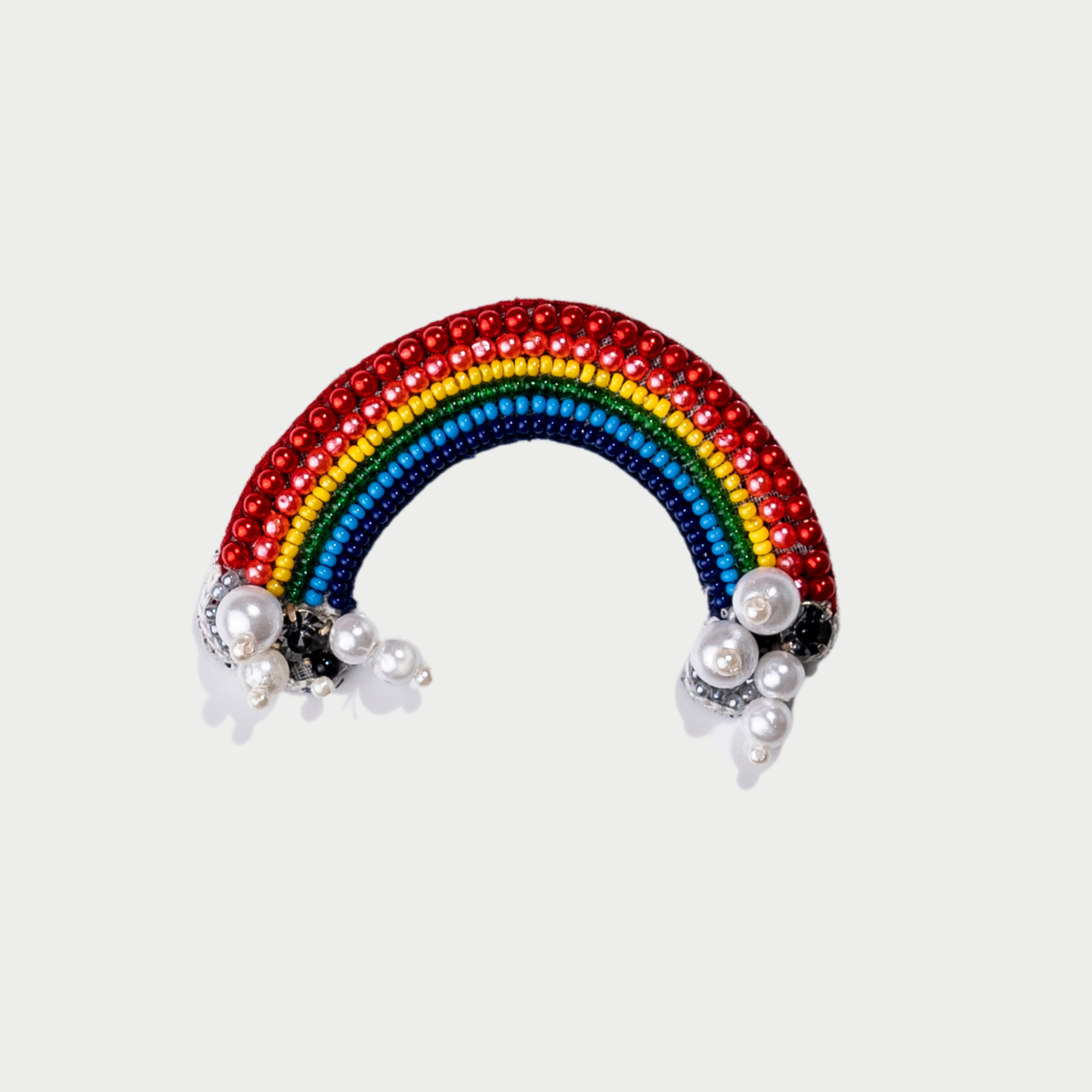 Radiant Rainbow Handmade Patch