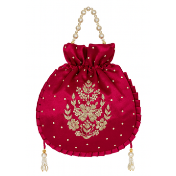 Ruby Elegance Potli