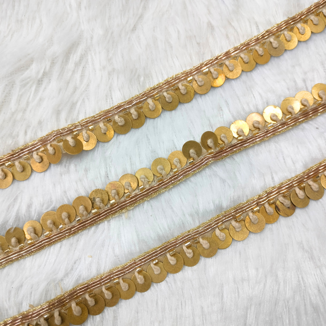 Brass Embellished Handwork Trim