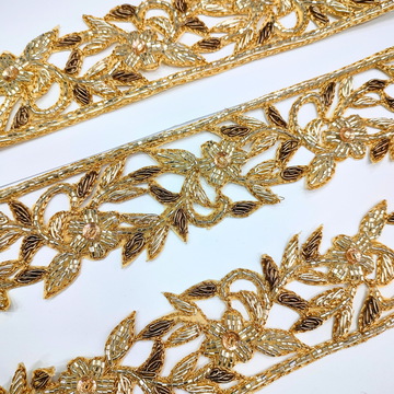Golden Handwork Zardozi Trim