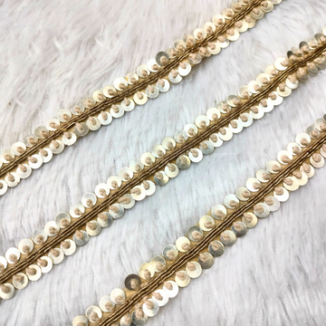 Brass Embellished Handwork Trim