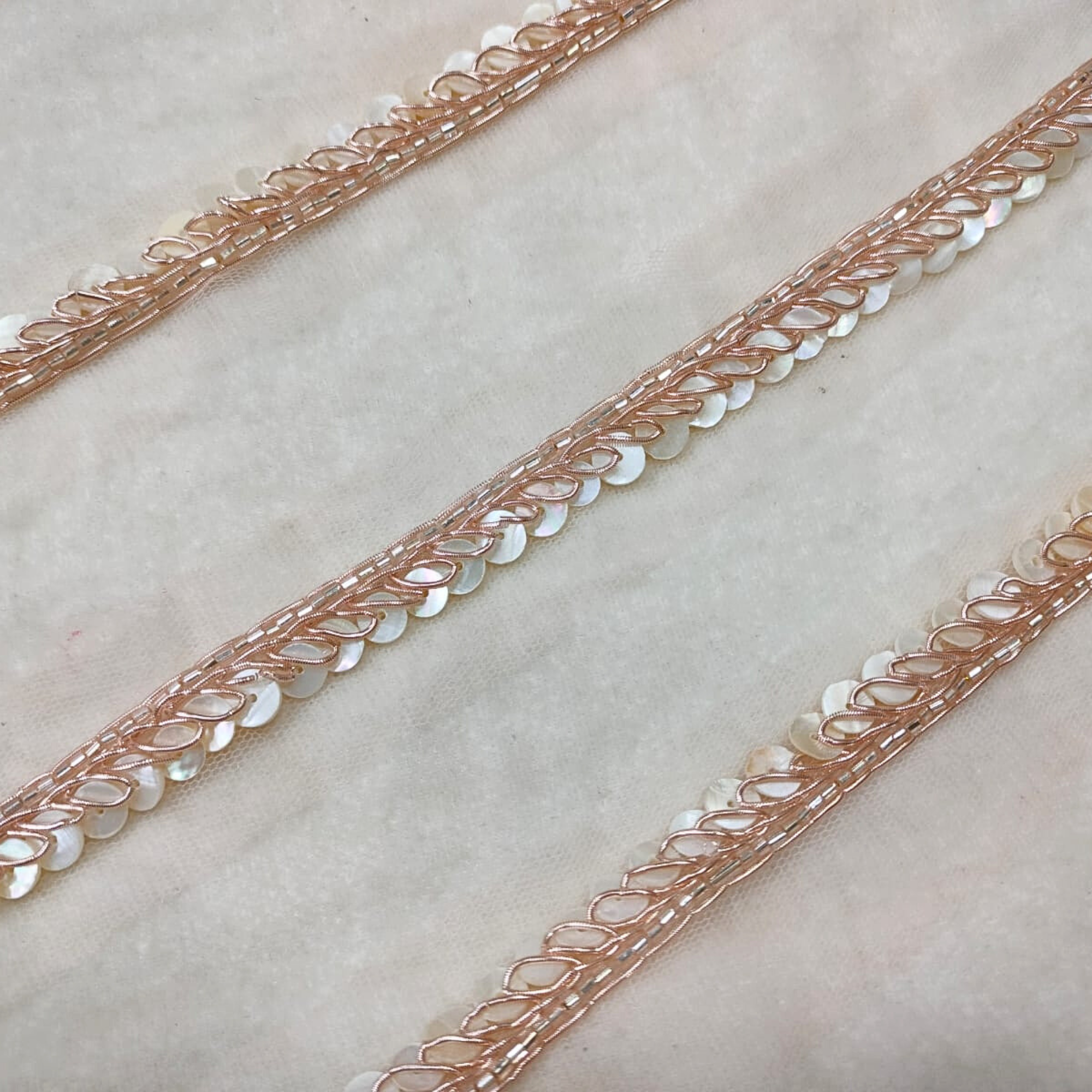 Sequins Handwork Lace