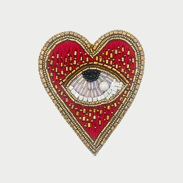 Love Loom 'Heart' Shape Handmade Patch