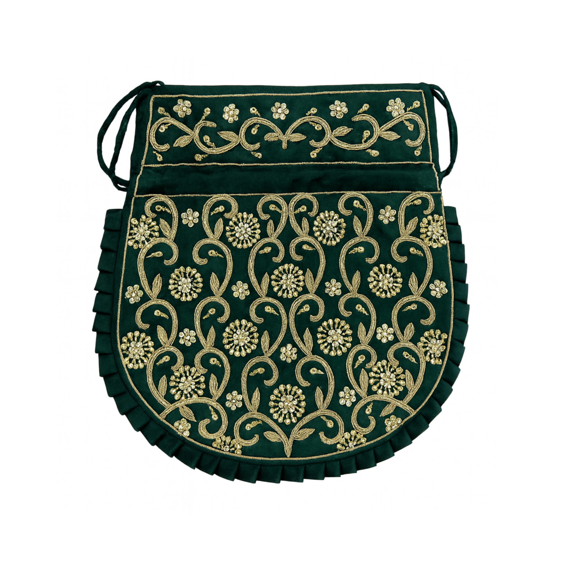 Emerald Charm Potli