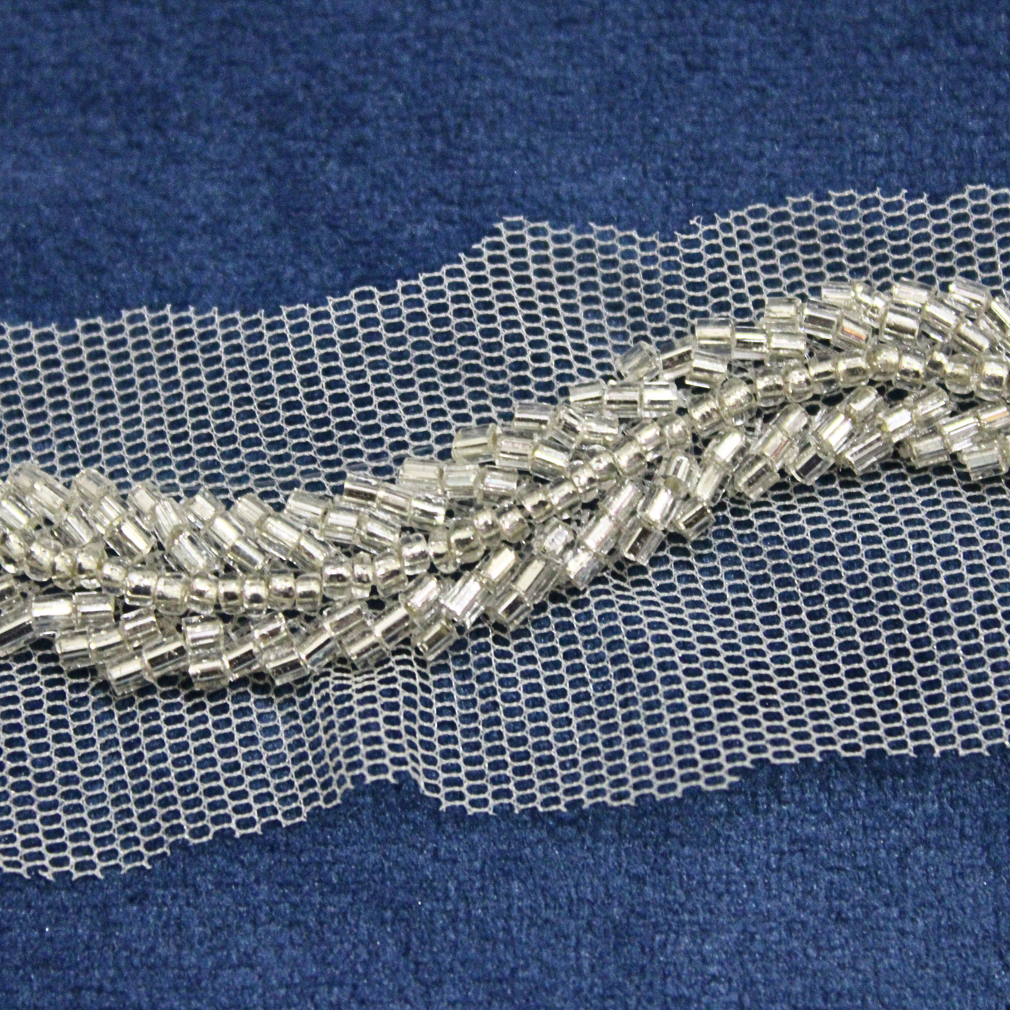 Transparent Intricate Embellished Handcrafted Trim