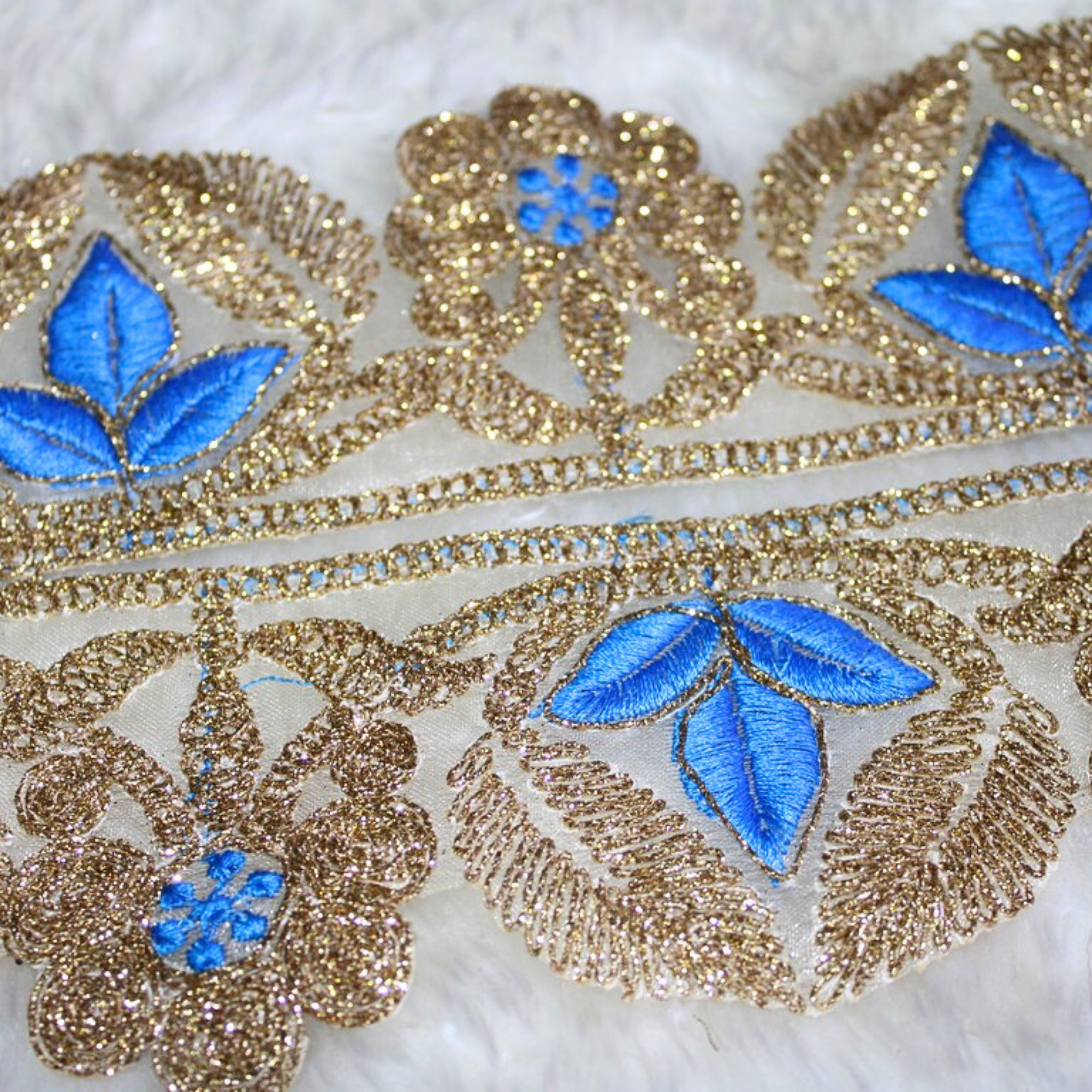 Elegant Zari Fancy Trim