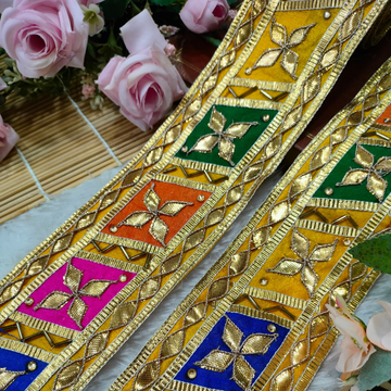 Multicolor Gota Trim