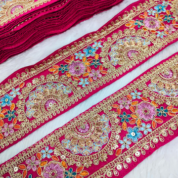 Pink Fancy Multicolor Trim