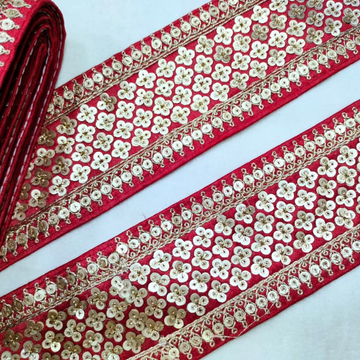 Sequins Lace Border