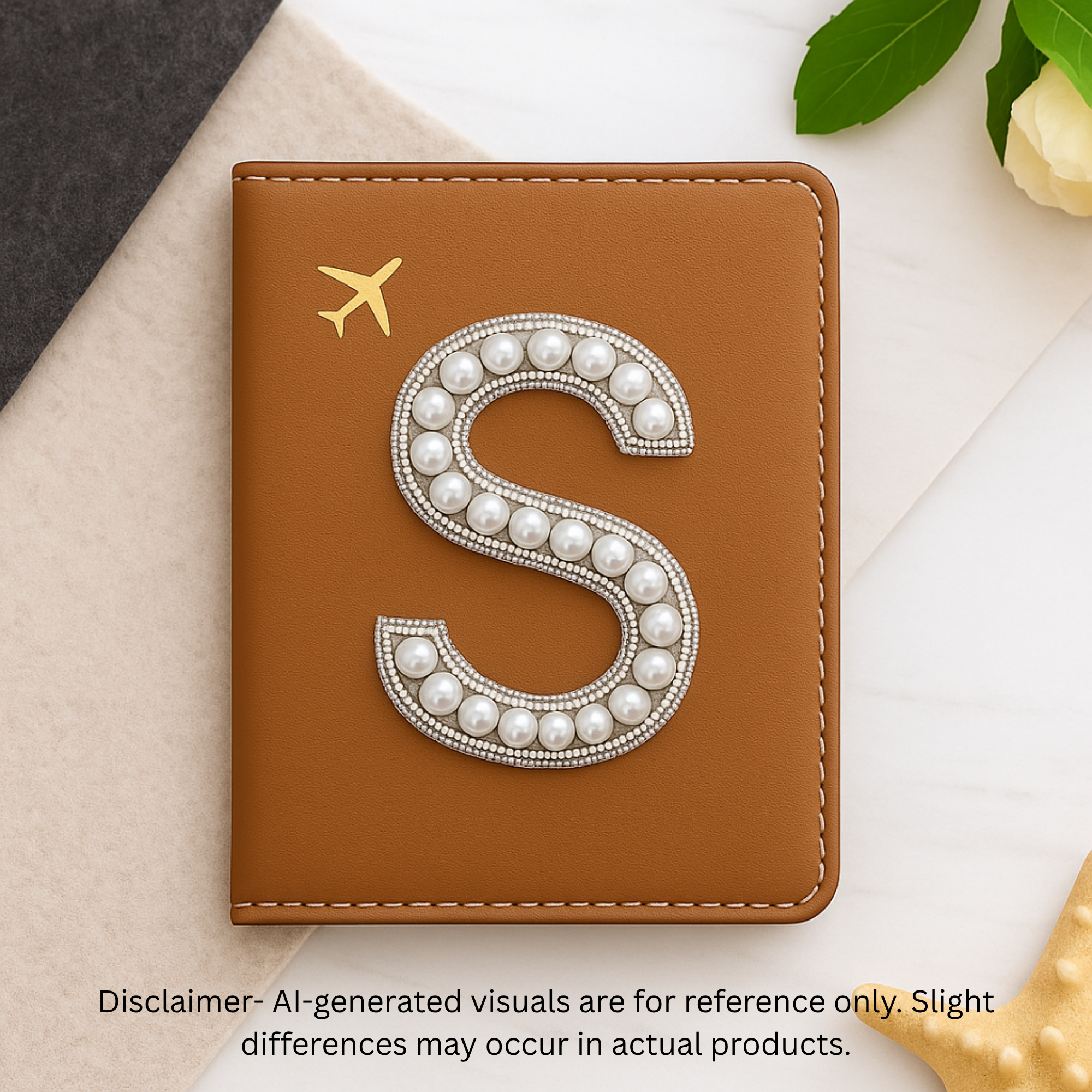 Oceanic Pearl Alphabet 'S' Patch