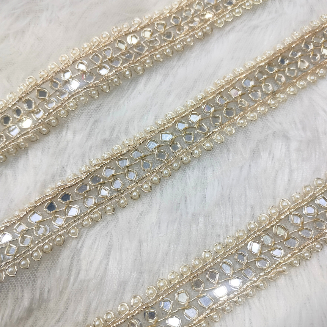 Light Gold Handwork Trim