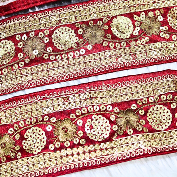 Fancy Sequence Zari Trim