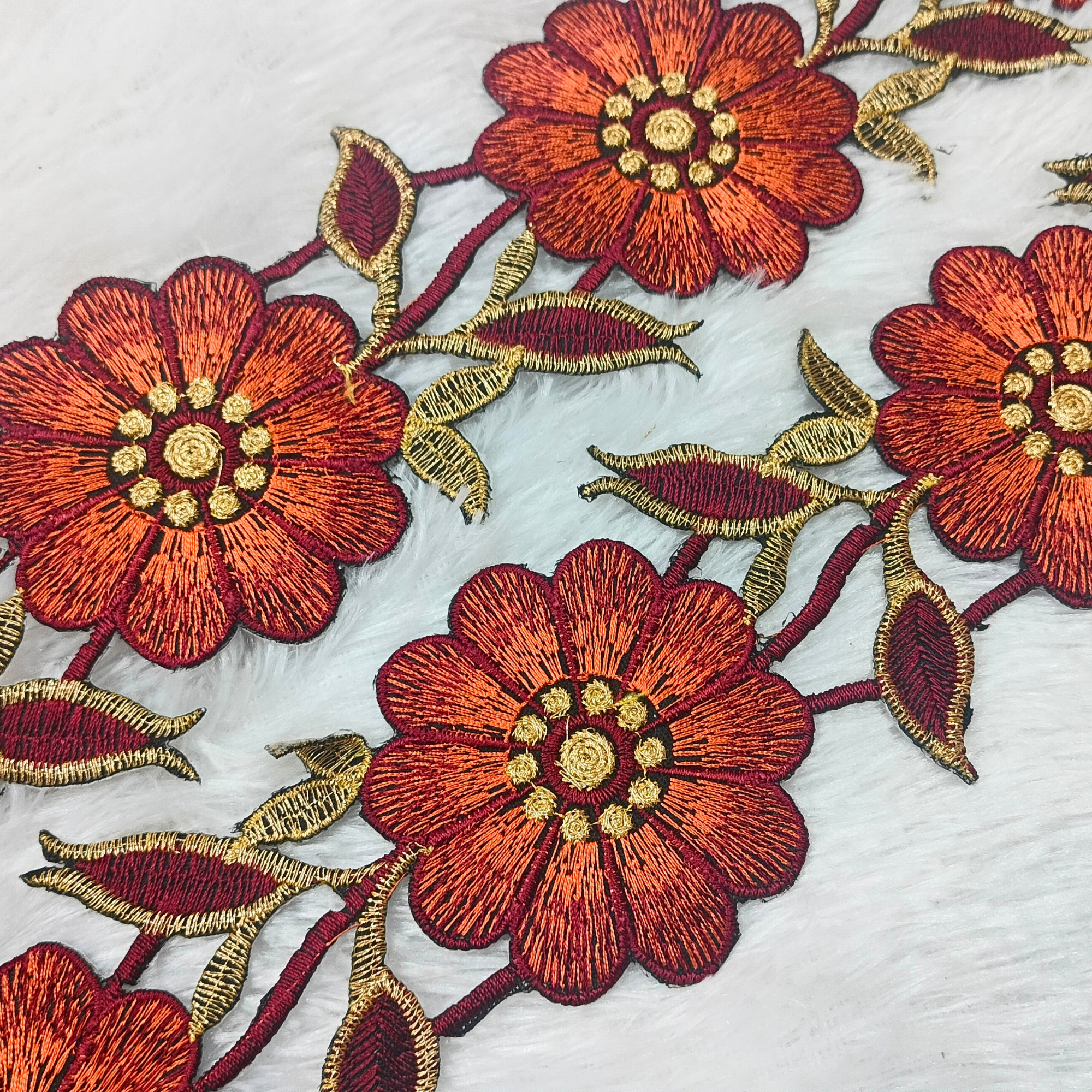Floral Iron-on Trim
