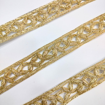 Golden Zardozi Border