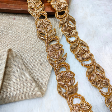 Golden Handwork Zardozi Trim