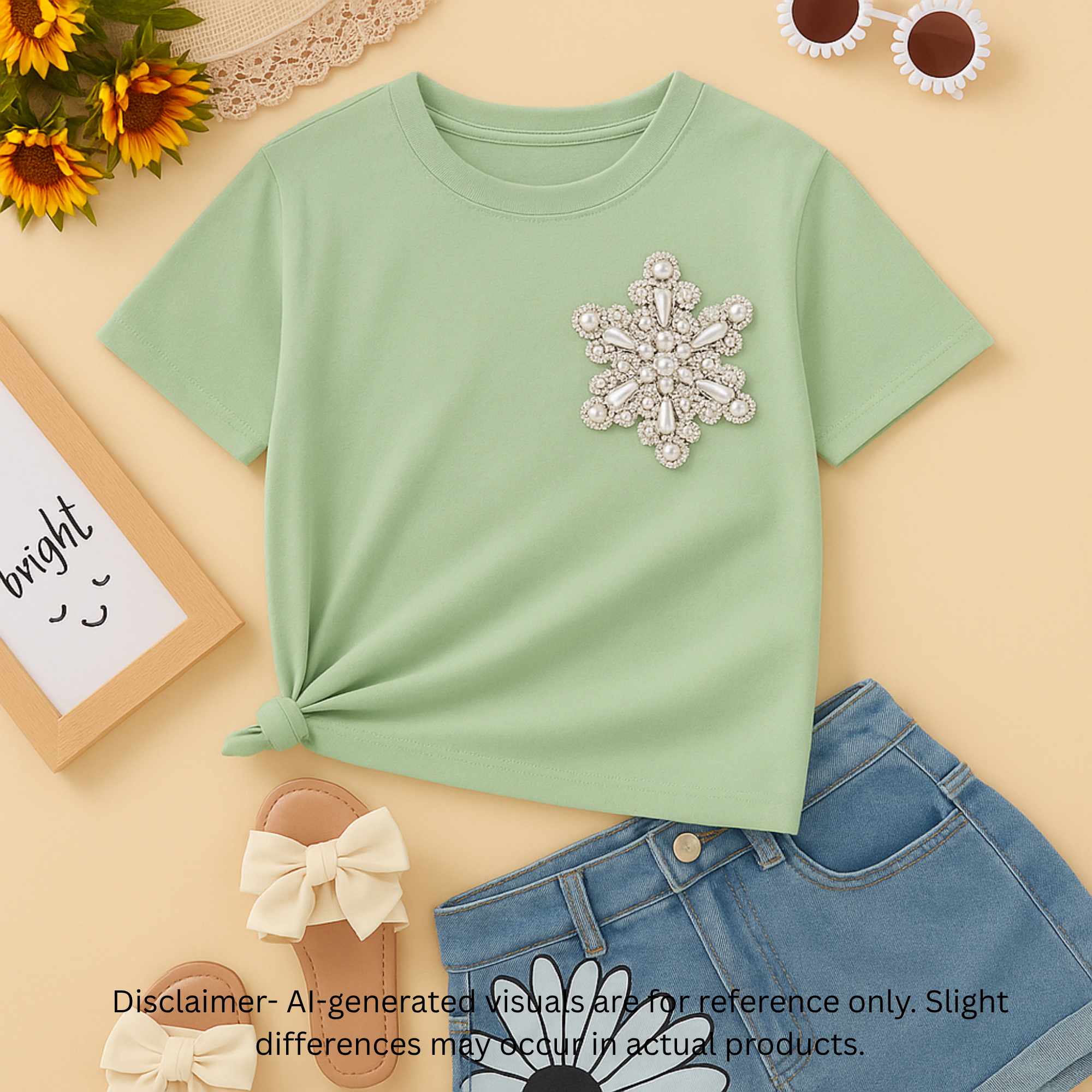 Frost Snowflake Handmade Patch