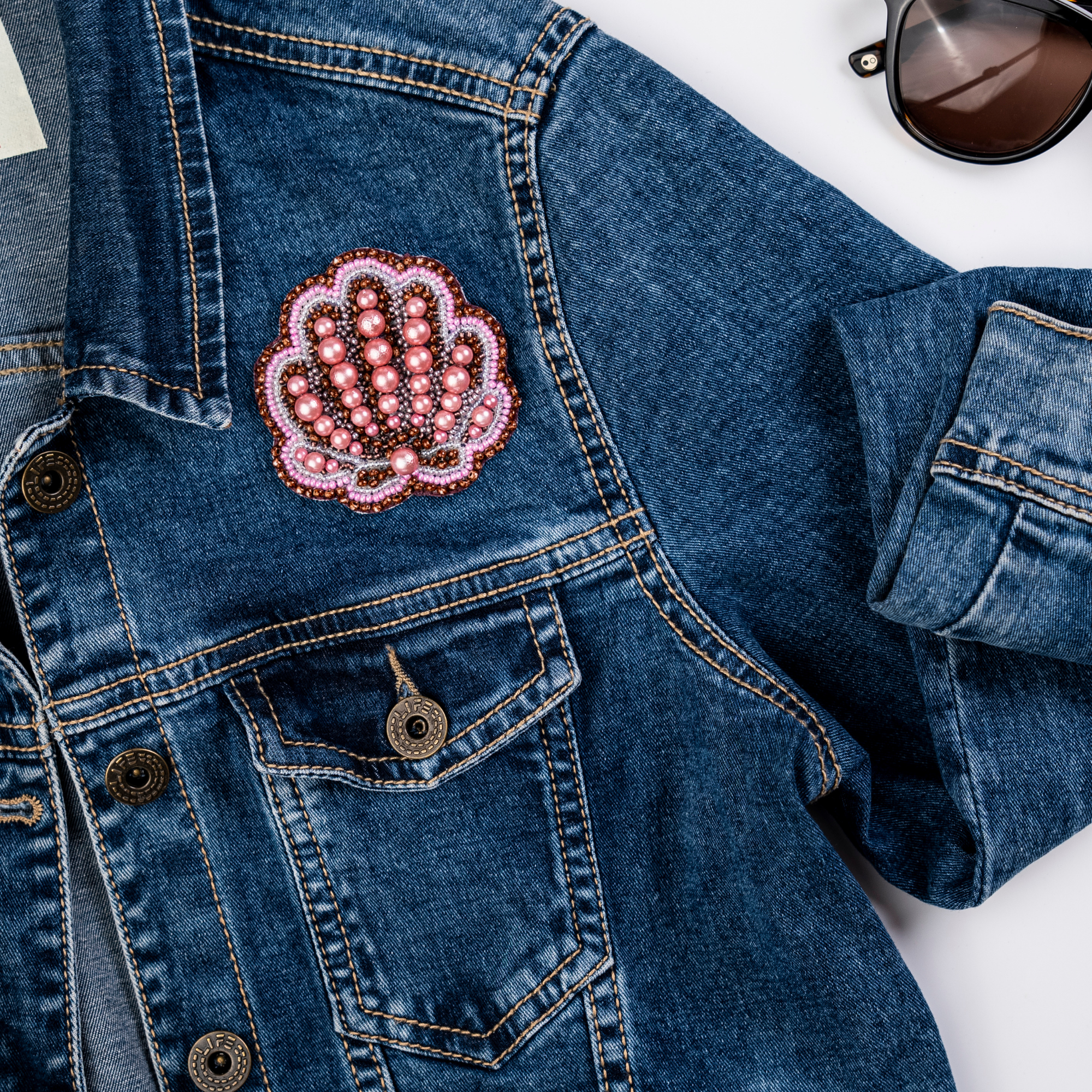 Whisper Shell Handmade Patch