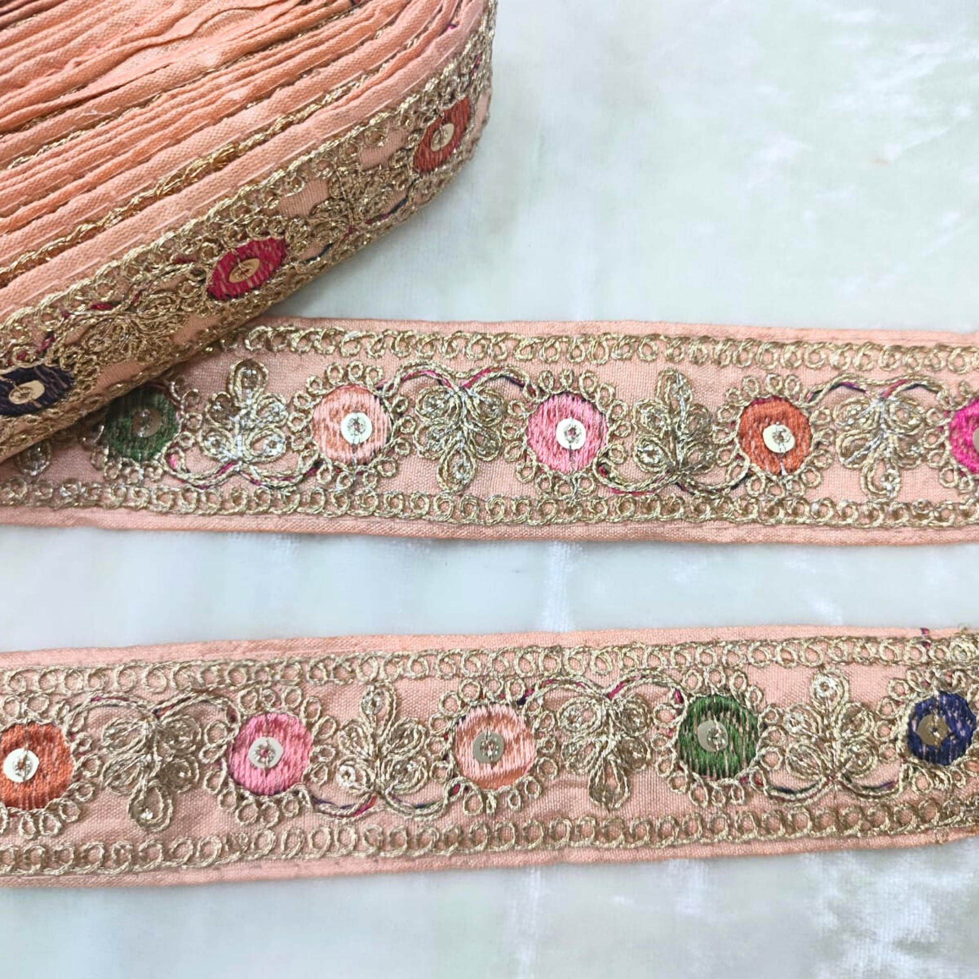 Radiant Base Multicolor Stitch Trim