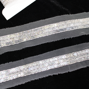 Handcrafted Sequin Embellished Trim