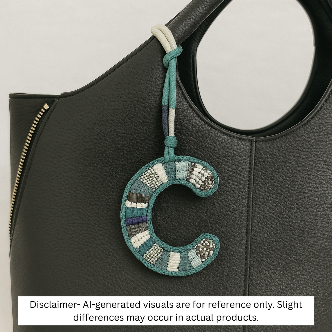BohoBeadworks Alphabet 'C' Bag Charm