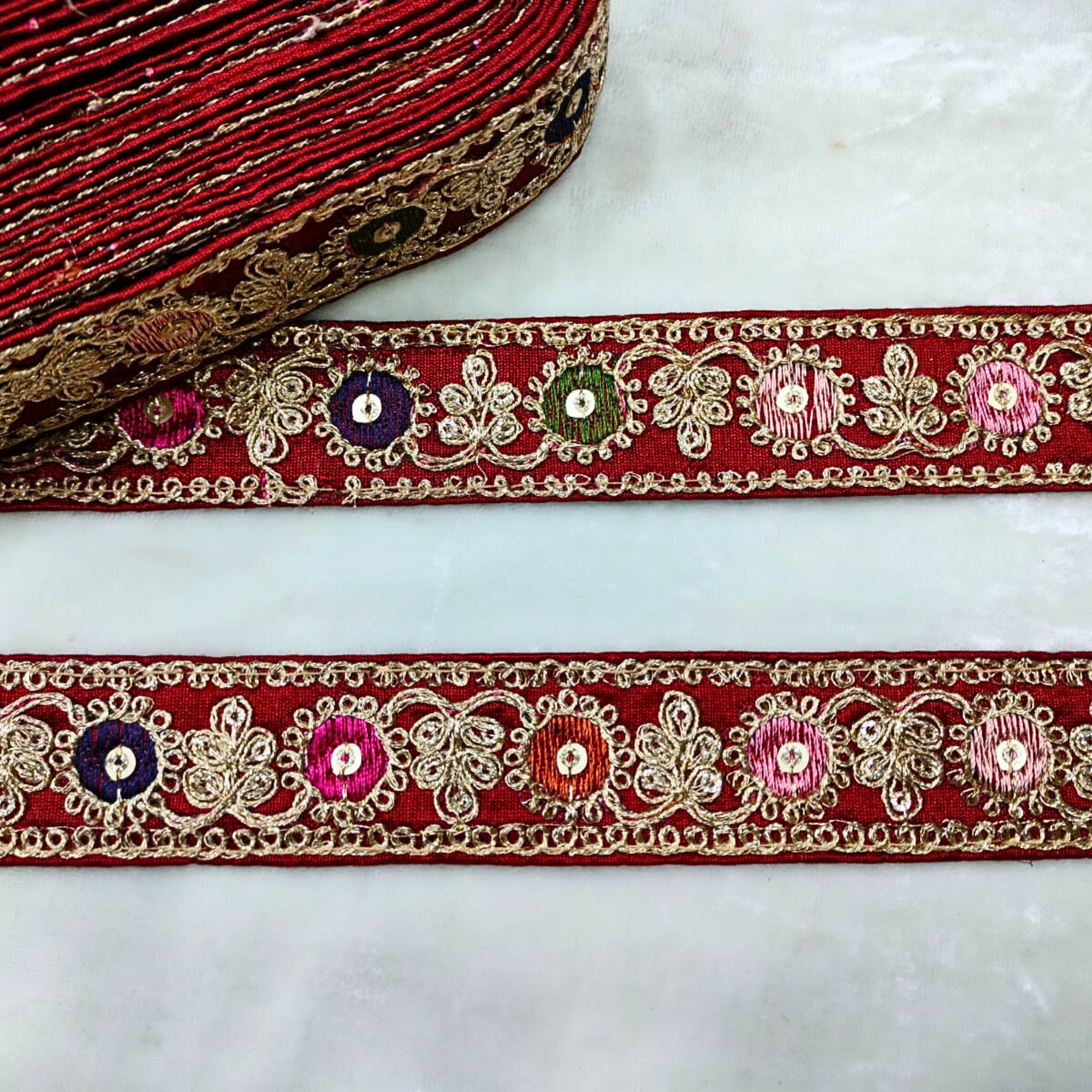 Radiant Base Multicolor Stitch Trim