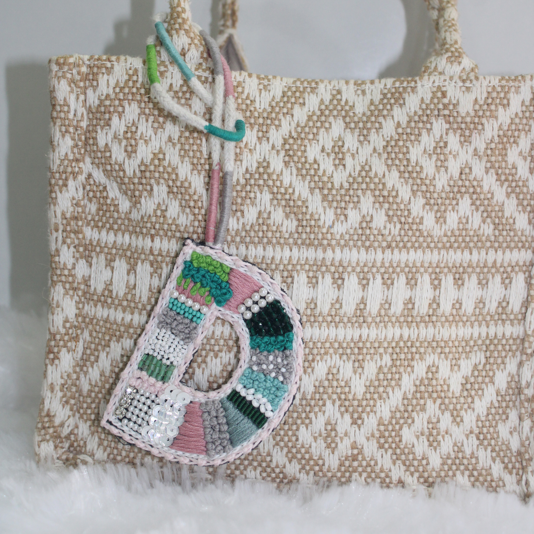 BohoBeadworks Alphabet 'D' Bag Charm