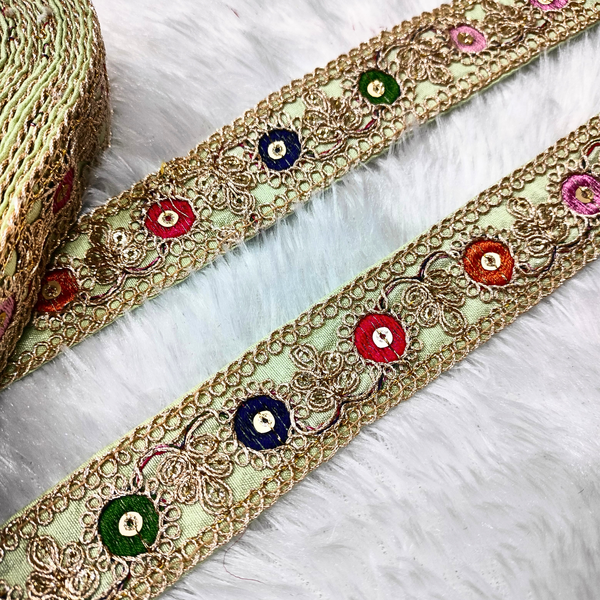 Radiant Base Multicolor Stitch Trim