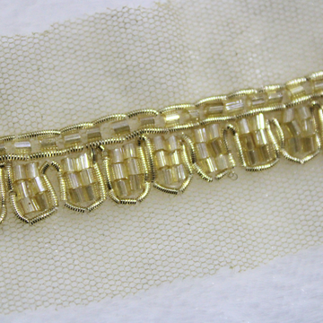 Handcrafted Cutdana Embellished Trim