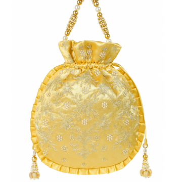 Golden Sunshine Potli Bag