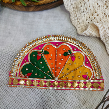 Multicolor Embellished Gota Patti Patch (12 Pieces)