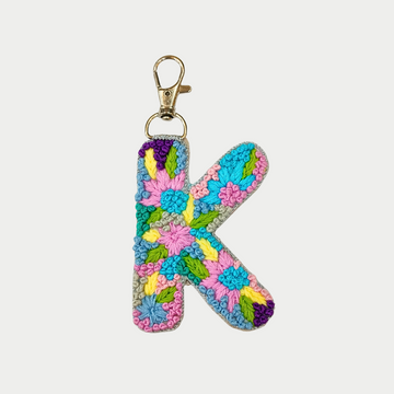 Knot Work Letter K – Embroidered Patch